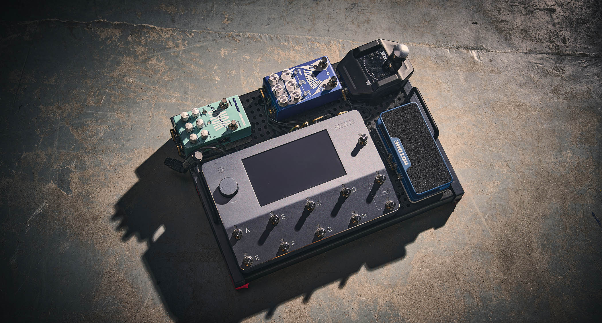 Cory Wong's Pedalboard