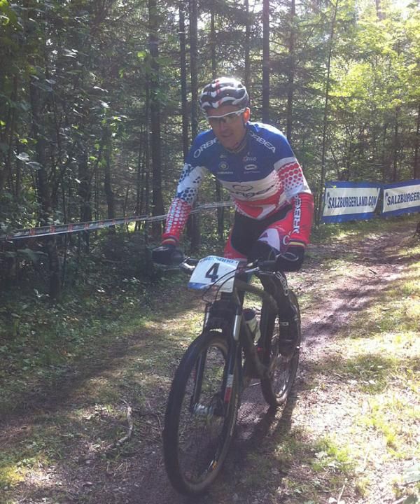 Julien Absalon (France) was dialling in his lines.