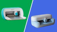 Two small craft cutting machines