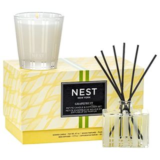 Nest New York Grapefruit Petite Candle & Reed Diffuser Set