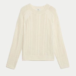 M&S Cotton Rich Jumper