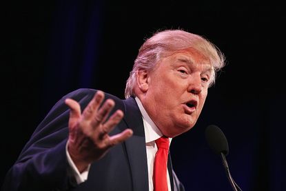 Donald Trump suggested few Muslim-Americans assimilate and that a "percentage" are instead filled with "hate." 