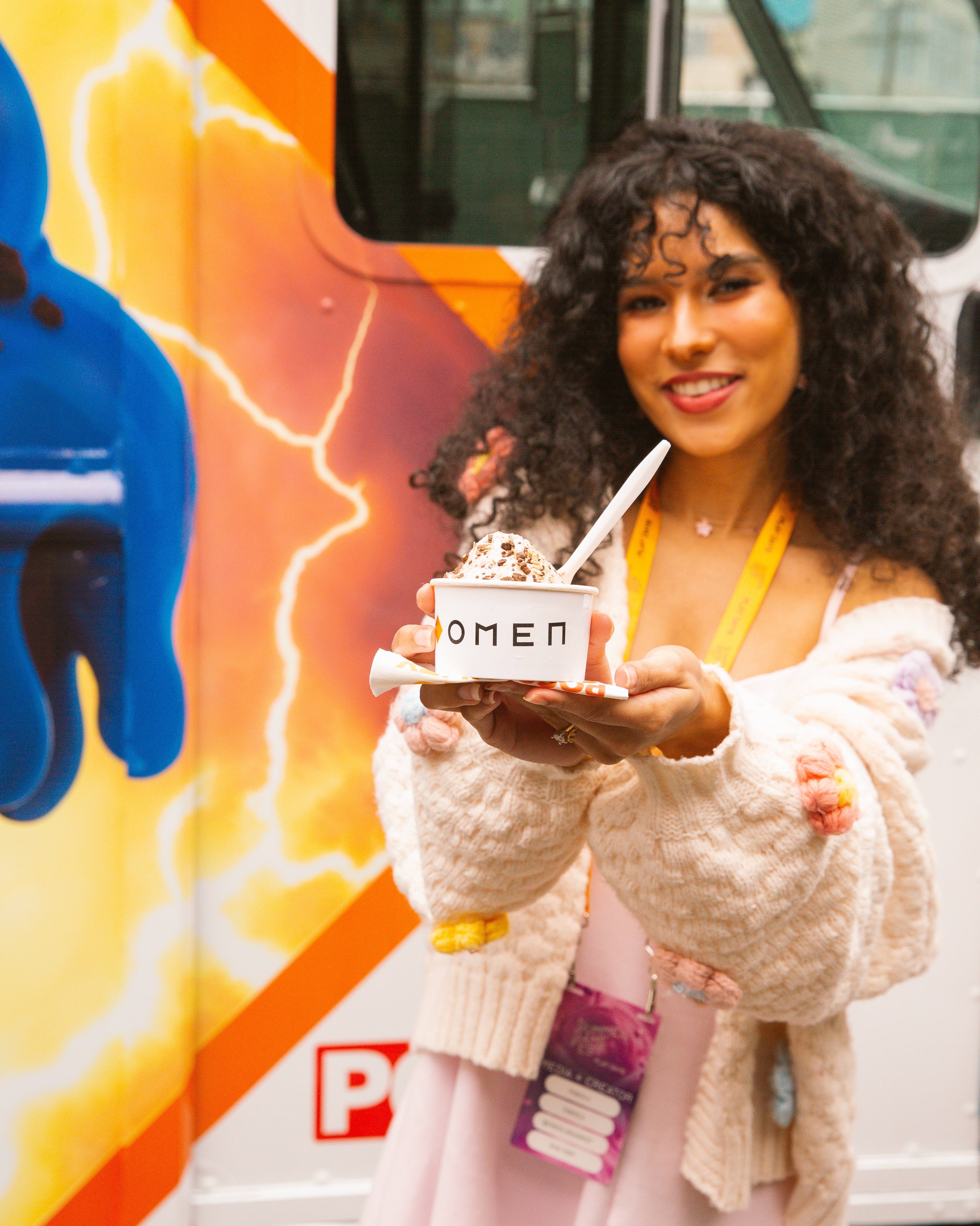 The OMEN - PC Gamer Ice Cream Truck event at Summer Game Fest