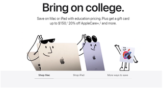 Apple back to school banner image