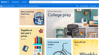 Walmart website