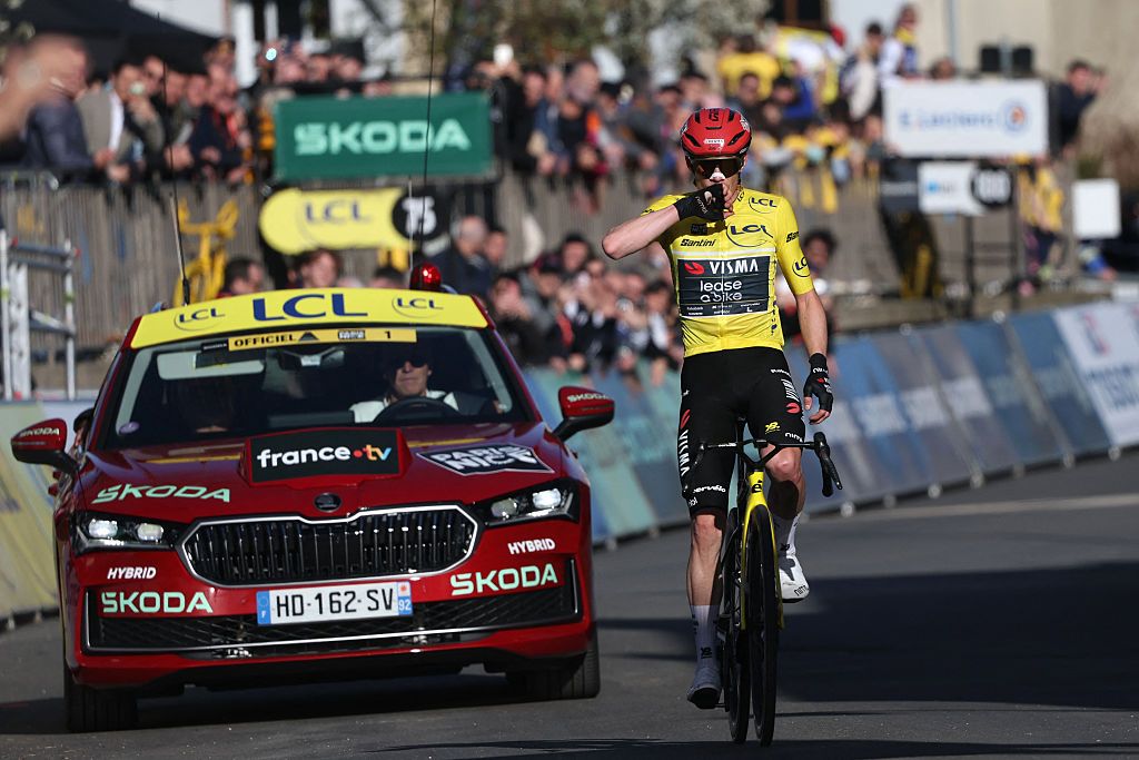 2026 Paris-Nice stage 5: Jonas Vingegaard takes his second win in as many days