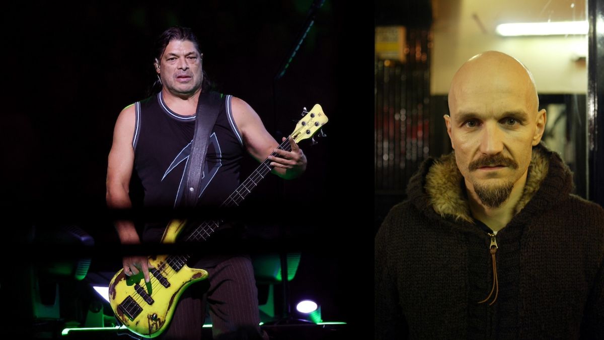 Metallica&#039;s Robert Trujillo and James&#039;s Tim Booth