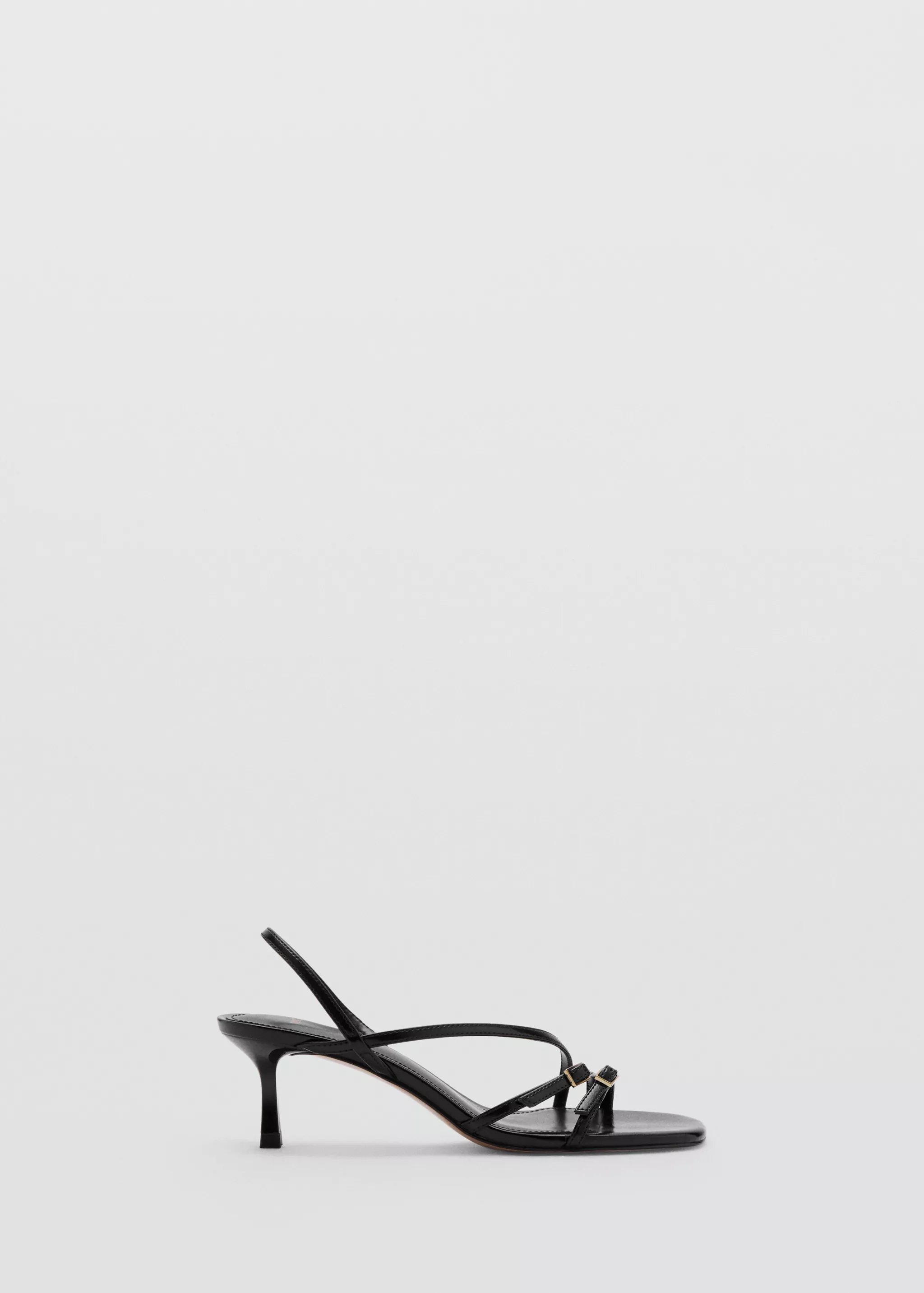 Kitten Heel Sandals With Straps - Women | Mango United Kingdom