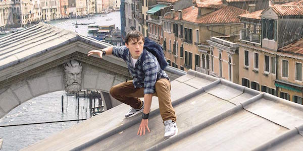 Tom Holland in Spider-Man: Far From Home