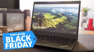 Lenovo ThinkPad X13 with a Black Friday tag