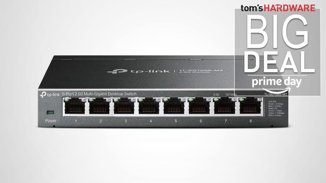 TP-Link 8 portlu 2.5G Ethernet anahtarında %40 indirim fırsatı