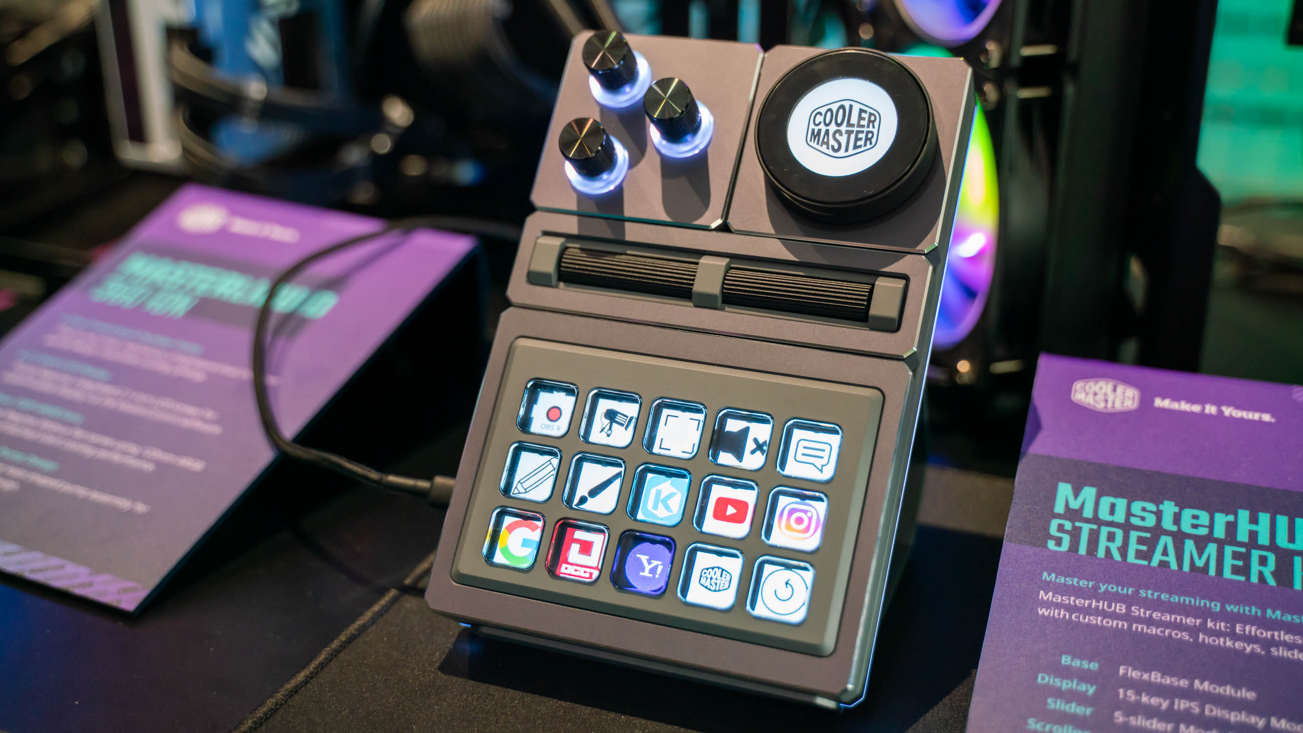 Cooler Master's new MasterHub is a supercharged Stream Deck