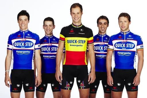Sylvain Chavanel, Kevin Seeldrayers, Tom Boonen, Carlos Barredo and Stijn Devolder will lead Quick Step in 2010.