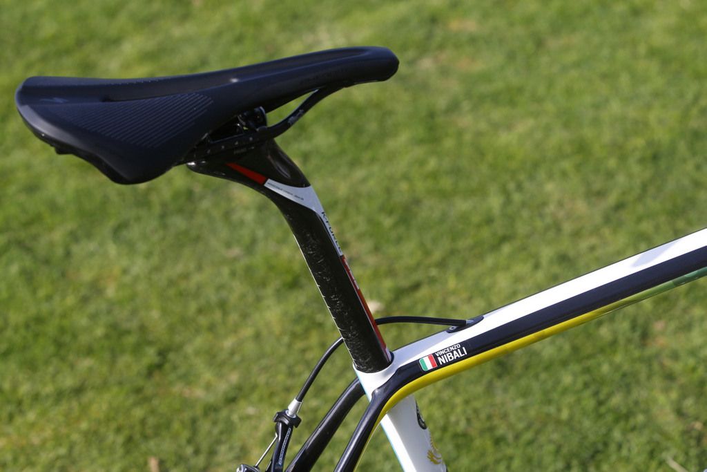 No mistaking who this bike belongs to