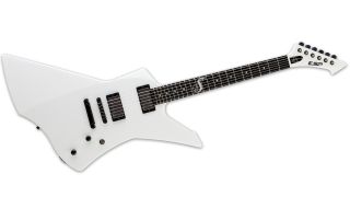 An ESP Snakebyte James Hetfield Signature Guitar