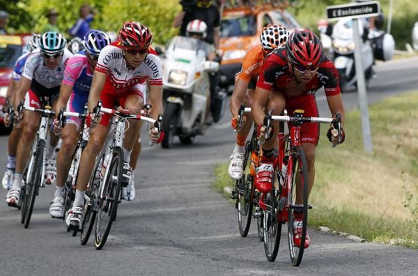 The day's break race towards Mende