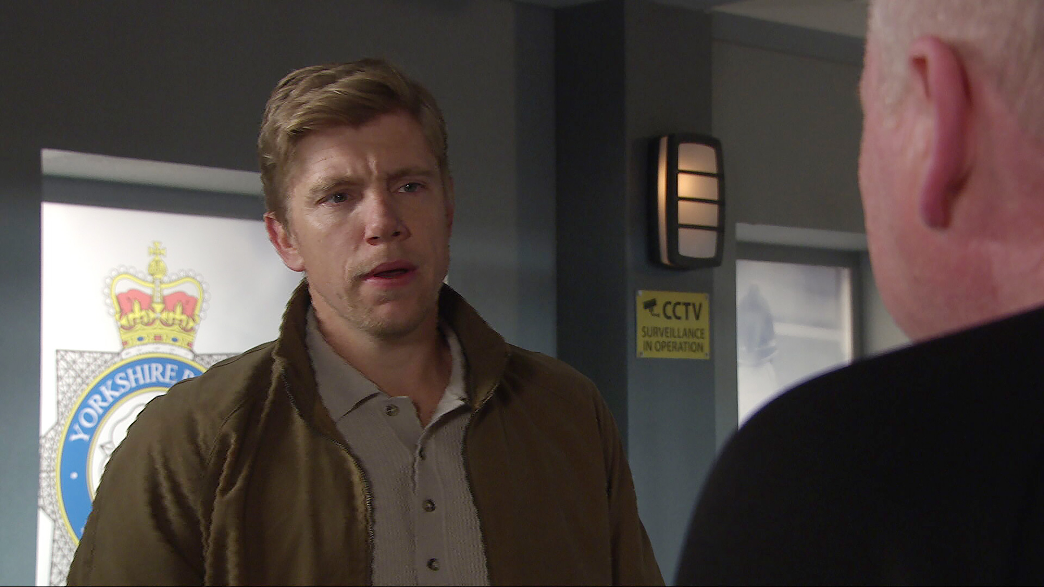 Robert visits the police station
