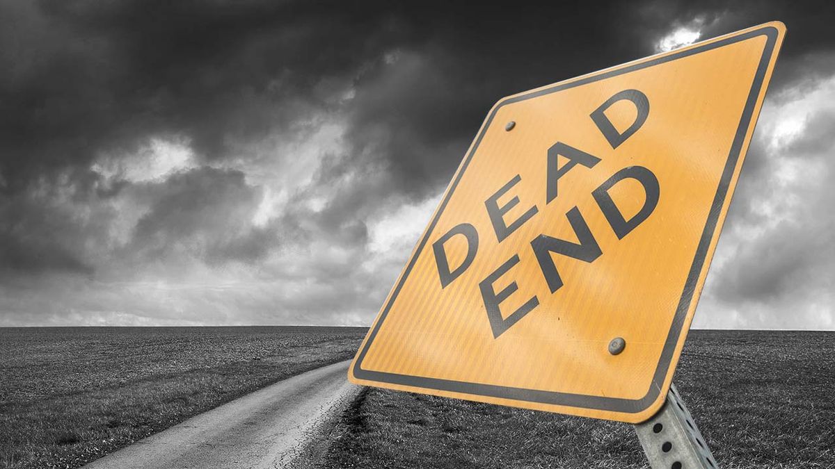 Dead end sign