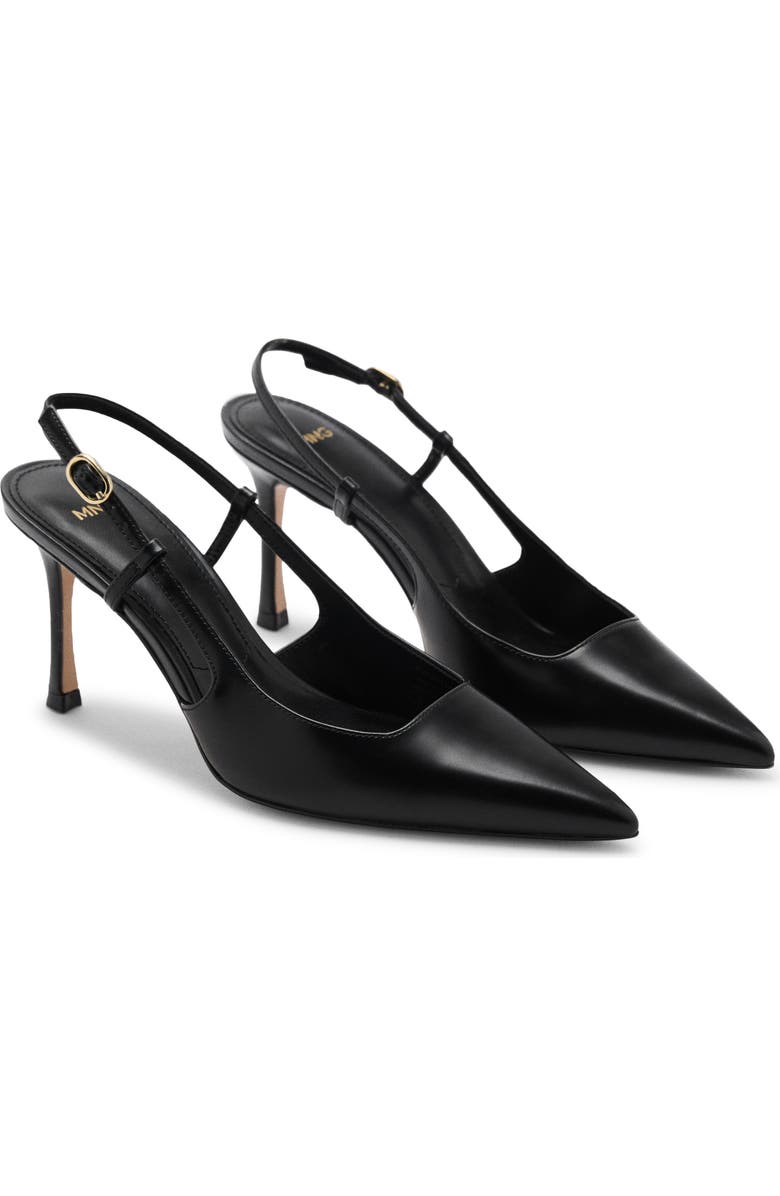 Pointed Toe Slingback Pump