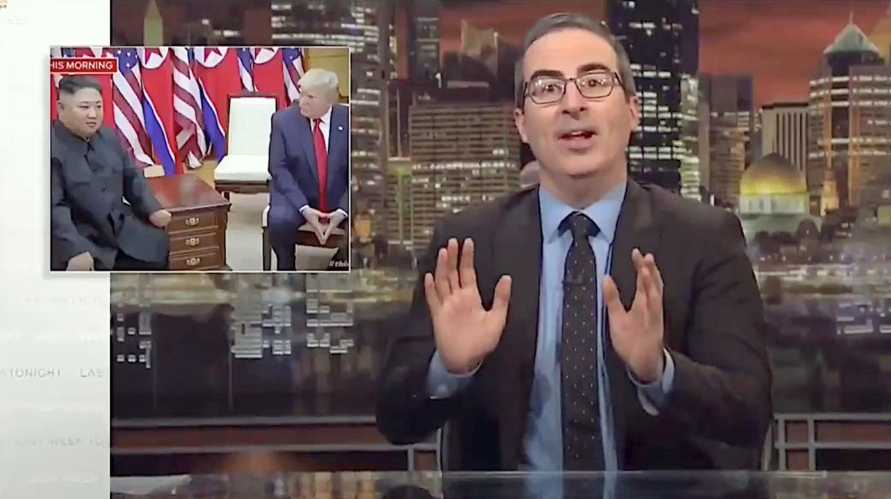 John Oliver mocks Trump and Jared Kushner