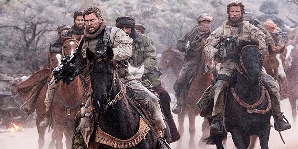 12 Strong Chris Hemsworth rides in with his unit