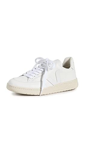 Veja Women's V-12 Sneaker, Leather Extra White, 11