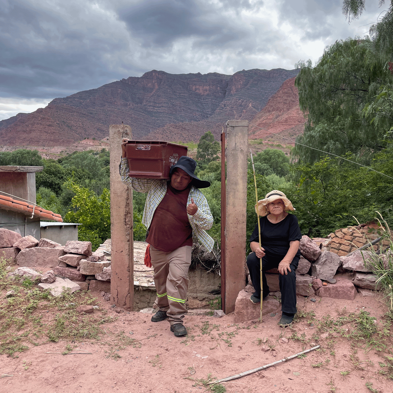 Harvest in the vineyard of Do&amp;ntilde;a Lumen
