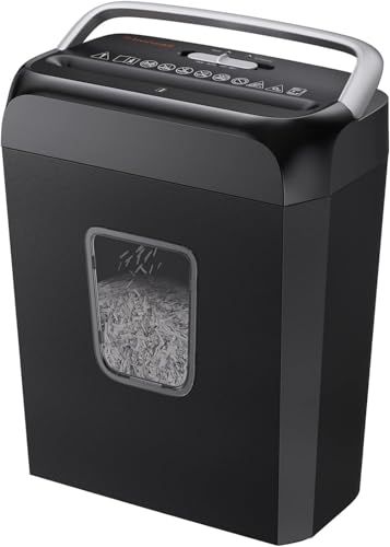 6-sheet Portable Paper Shredder 