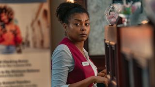 Janiyah Wiltkinson (Taraji P. Henson) looks around in Straw