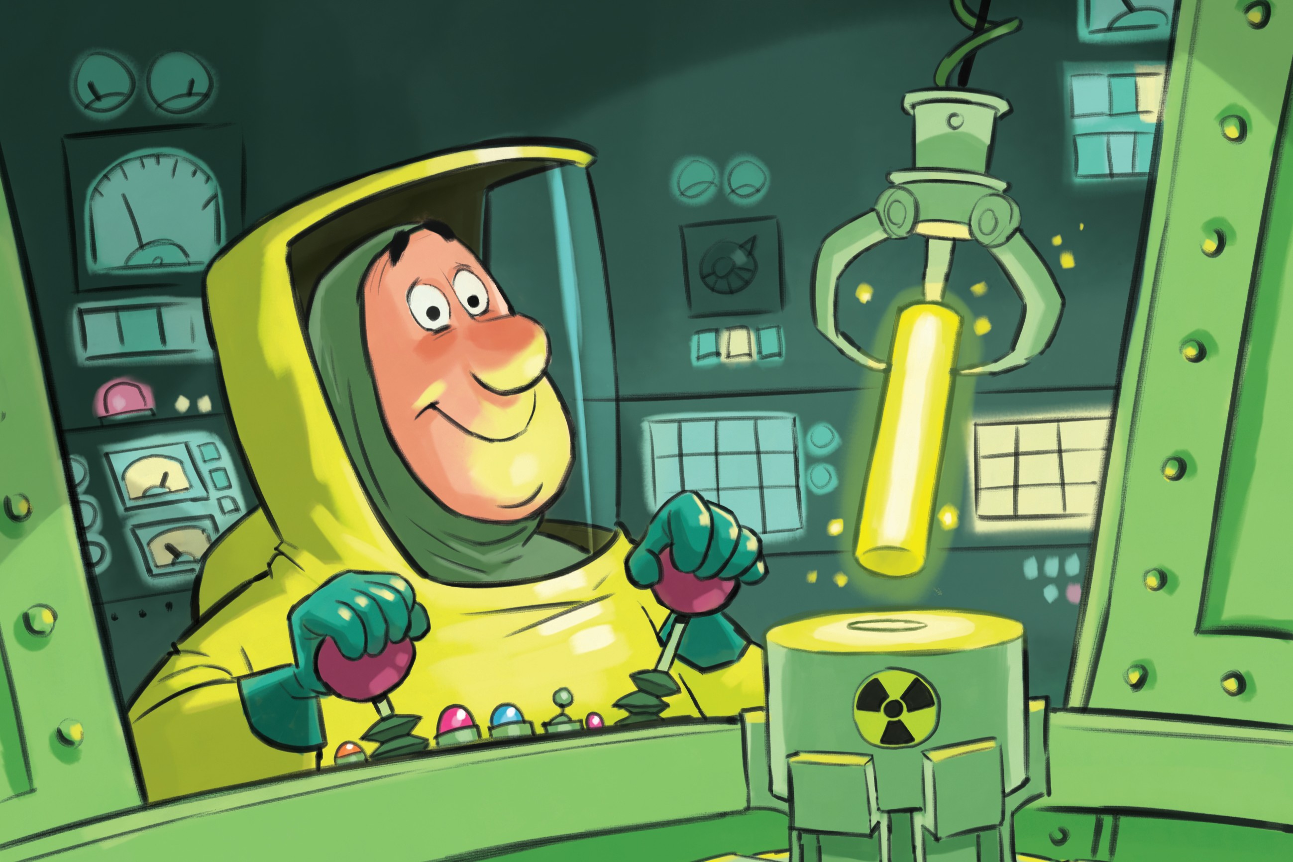 Uranium goes nuclear concept story