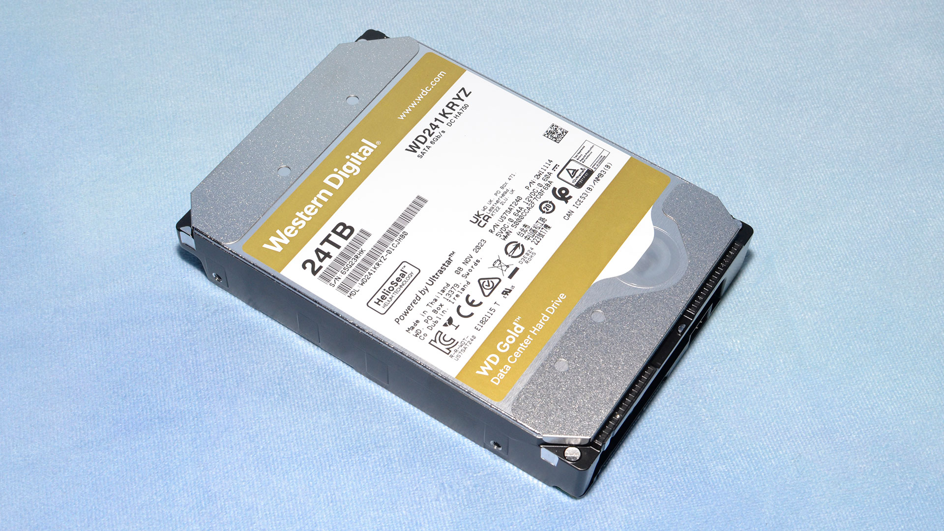 WD Gold 24TB HDD review: The highest capacity hard drive you can buy right now