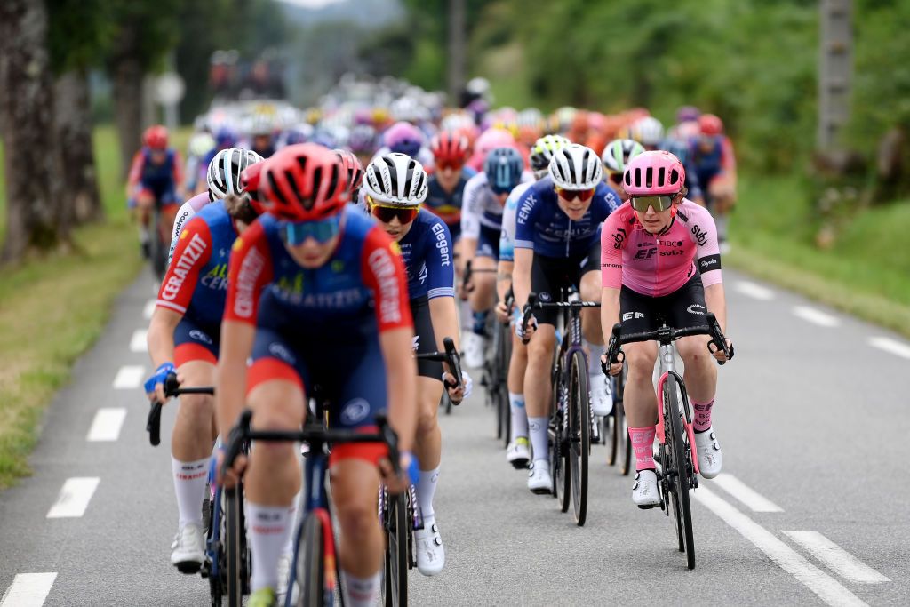 Ceratizit-WNT riders made lots of attacks early on stage 7