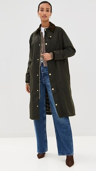 Nili Lotan Romuald Waxed Coat