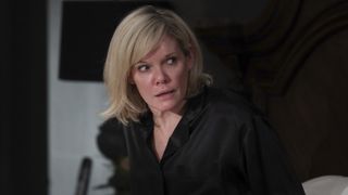 Maura West as Ava surprised in General Hospital