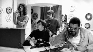 Frank Zappa and the Mothers Of Invention in the studio