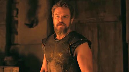 Matt Damon is shown in The Odyssey.