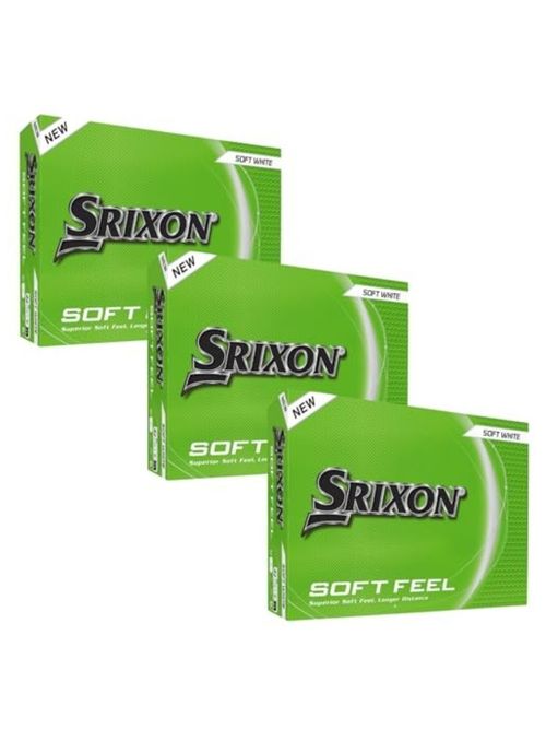 Soft Feel Golf Balls, Soft Feel 14 (36 Pack), White