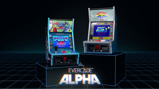 Evercade Alpha Arcades; two retro game consoles