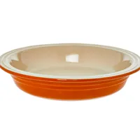 Le Creuset Stoneware Volcanic Orange Pie Dish - Was £35, now £26.25 at eCookshop