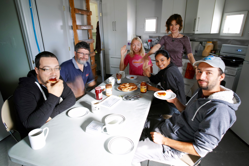 Breakfast at MDRS