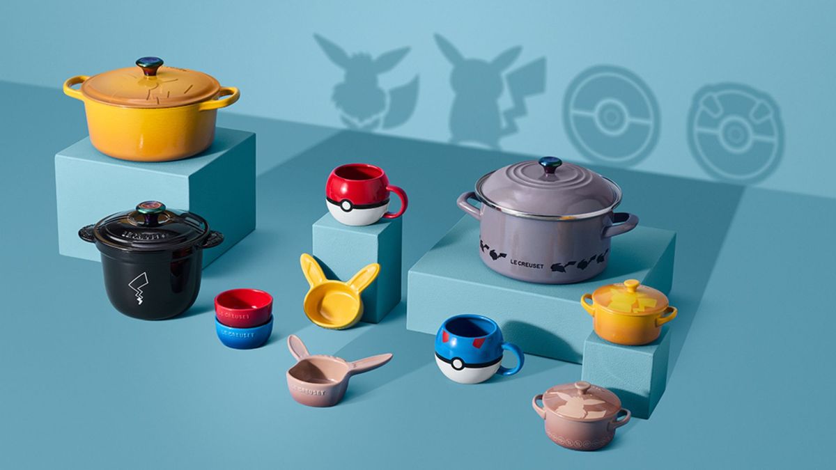 Le Creuset Pokémon limited edition collection