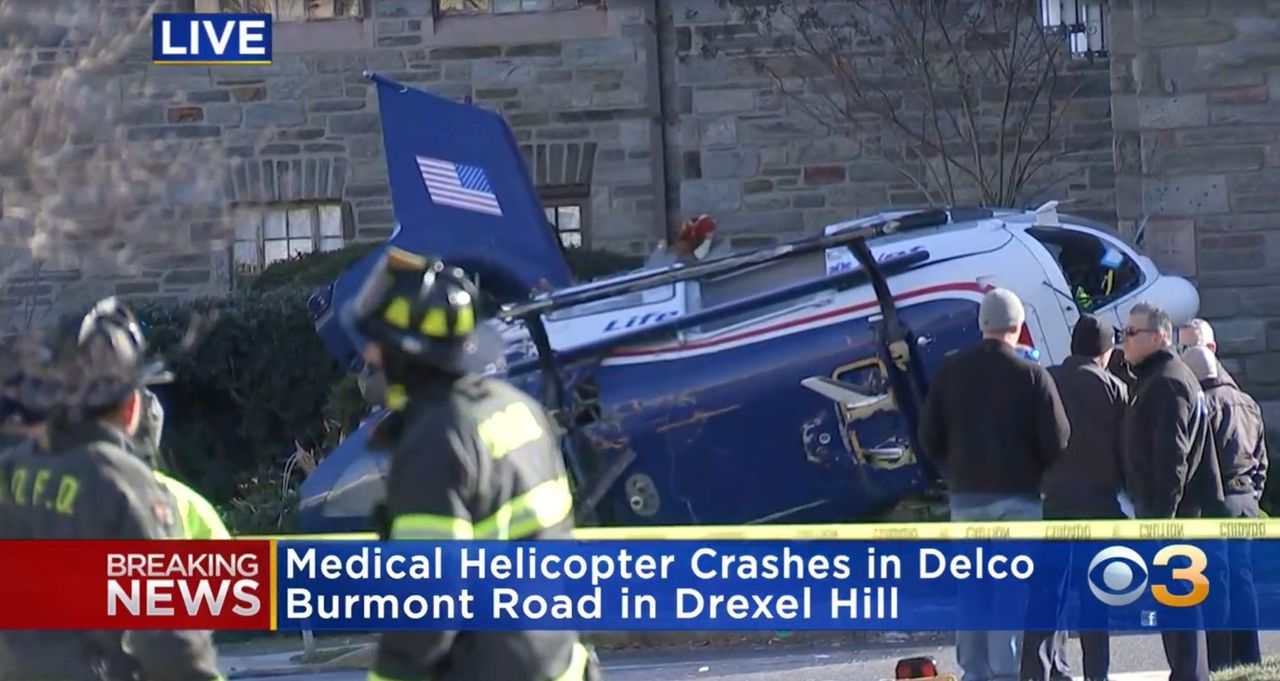 Helicopter crash