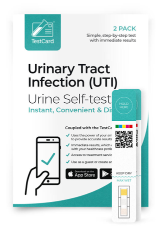 Superdrug online doctor UTI test kit