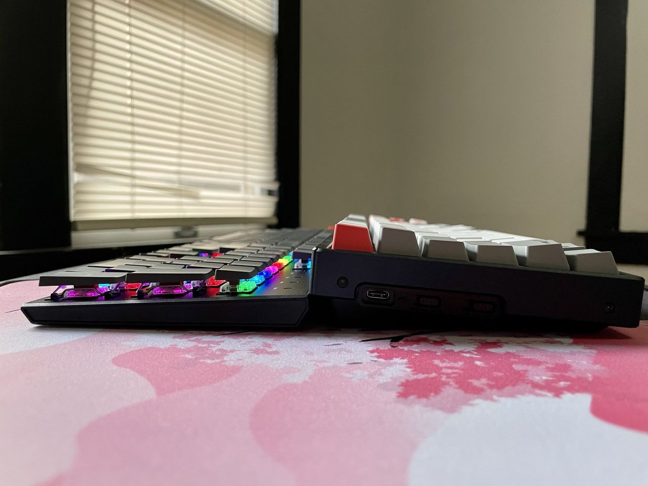 Keychron K1 V4 Vs K2 V2 Side