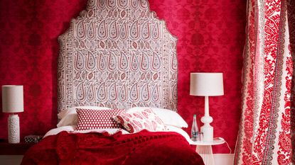 Red interiors micro trend 