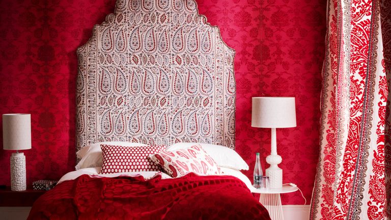 Red interiors micro trend