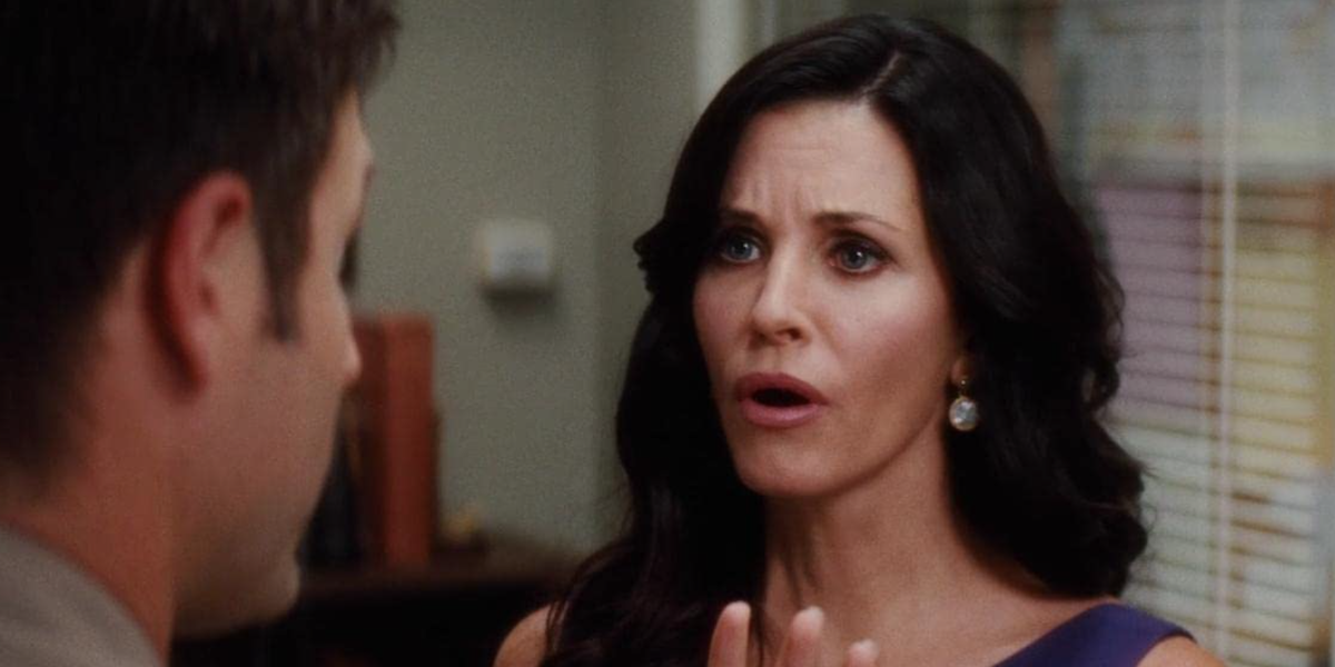 Gale Weathers in Scream 4 arguing with Dewey.