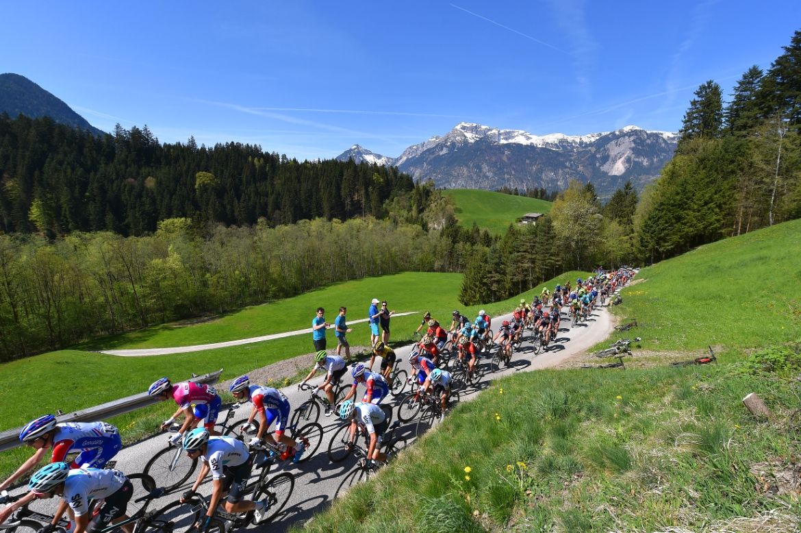 The final stage of the Tour of the Alps