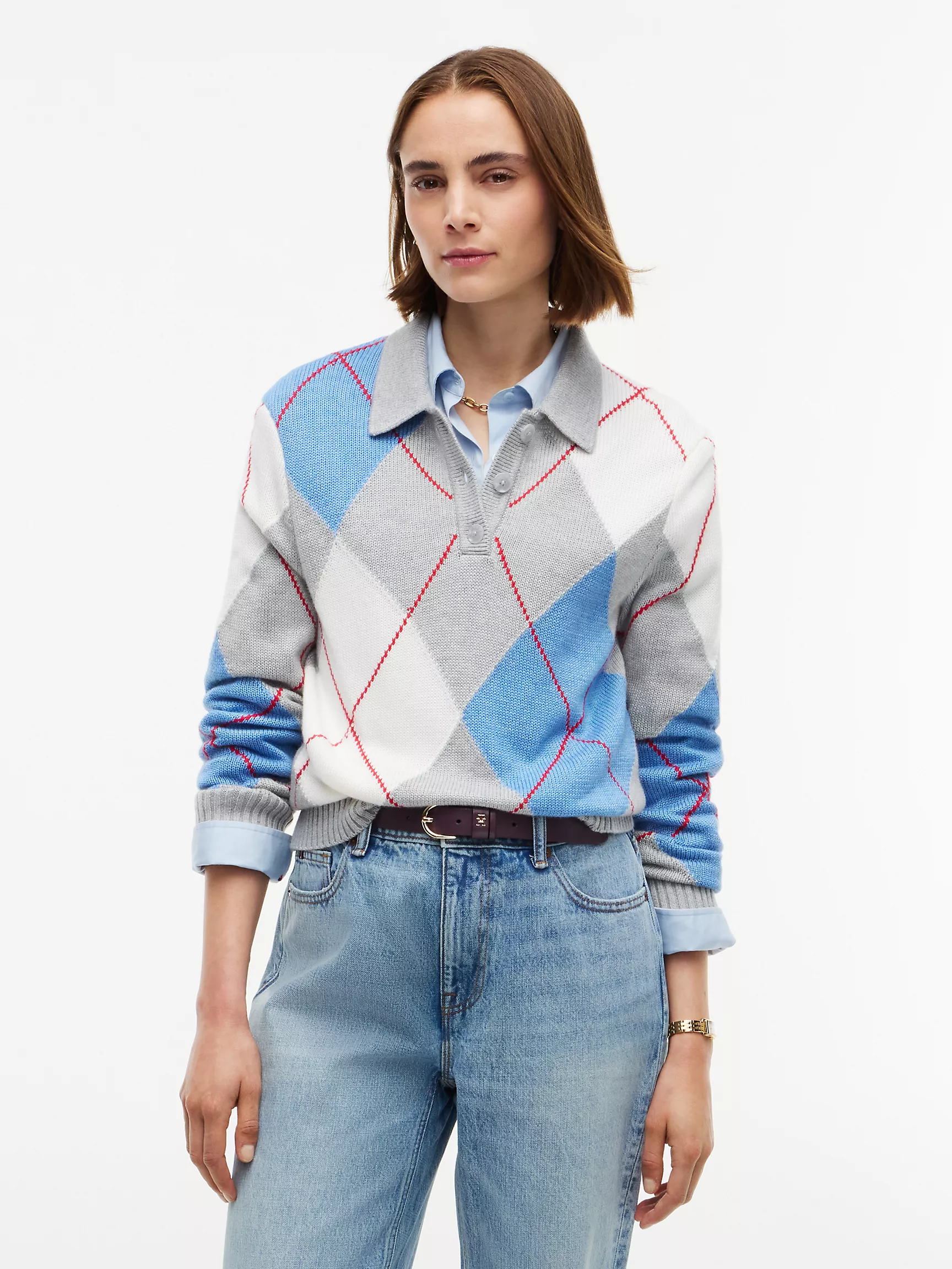 Tommy Hilfiger, Argyle Sweater Polo