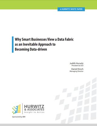 Whitepaper cover with title and grey square graphic, green top banner and Hurwitz logo